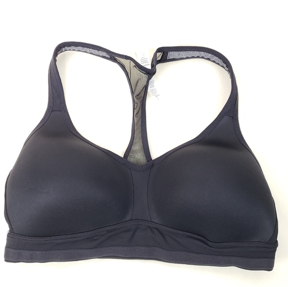 Lululemon Speed up Bra Padded Mesh Gray black 4&6 - Picture 2 of 7